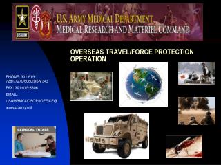 OVERSEAS TRAVEL/FORCE PROTECTION OPERATION