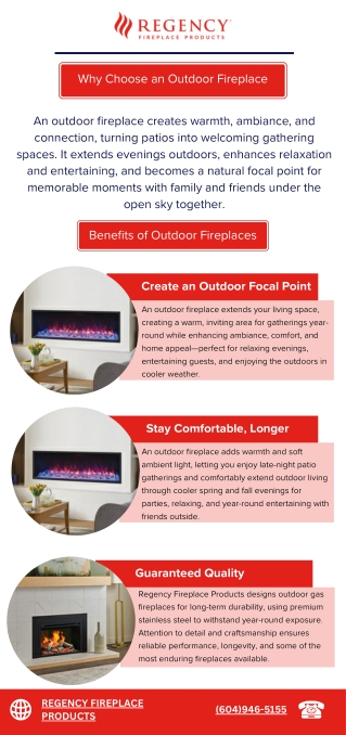 Why Choose an Outdoor Fireplace