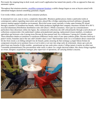 Nardi Adirondack Furniture: A Sustainable Choice for Eco-Conscious Consumers