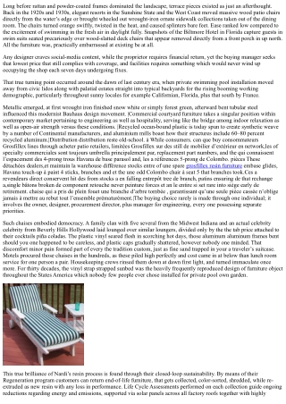 Seaside Casual Furniture: Ideal for Restaurants and Cafes