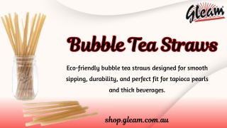 Bubble Tea Straws