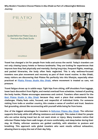 Holistic Fitness Abu Dhabi