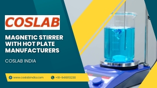 Top Magnetic Stirrer With Hot Plate Manufacturers in India