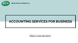 Accounting Services for Business | Reliable Financial Solutions