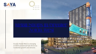 Best Retail Shops in Greater Noida West for Businesses | Saya Homes