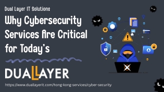 Why Cybersecurity Services Are Critical for Today’s
