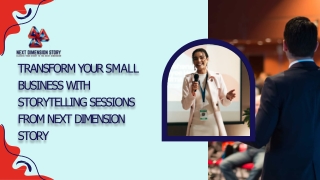 Storytelling Sessions for Small Businesses| Advanced Business Storytelling Train