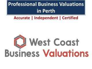 Business Valuations in Perth | Certified Business Valuers