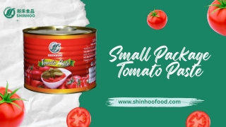 Small Package Tomato Paste