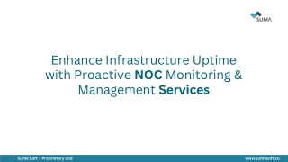 Managed NOC Services for IT systems to Work Efficiently