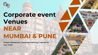 Explore Ideal Corporate Event Venues Near Mumbai