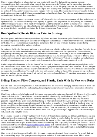 Exterior House Painters Near Me: Ypsilanti Home Siding, Brick, and Trim