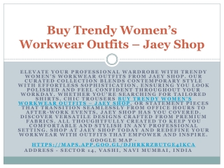 Top Ladies Formal Shirts and Trousers for Office – Jaey Shop