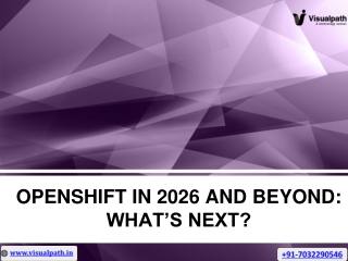 OpenShift Training Institute Hyderabad | OpenShift Training Online