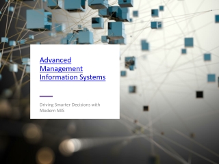 Advanced Management Information Systems Optimize Entrepreneurial Strategies