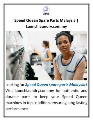 Speed Queen Spare Parts MalaysiaLaunchlaundry.com.my