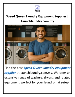 Speed Queen Laundry Equipment SupplierLaunchlaundry.com.my