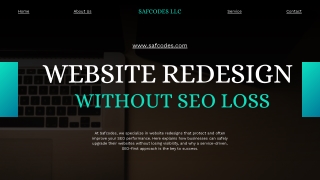 Safcodes Website Redesign Without SEO Loss