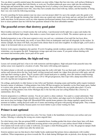 Specialist Painters Near Me: Stay Clear Of These Common Painting Errors