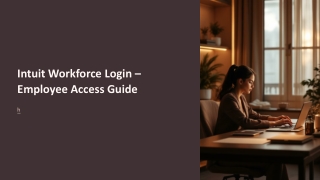 Intuit Workforce Login Guide: Secure Access & Employee Support