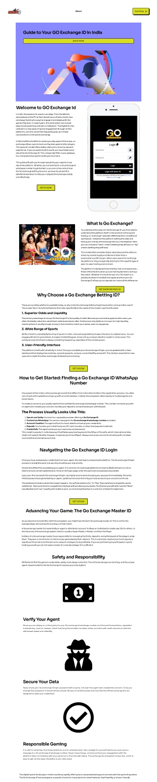 Get Your Go Exchange ID for Seamless Sports Trading