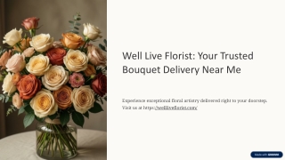 Fast & Reliable Bouquet Delivery Services Near You for Every Occasion