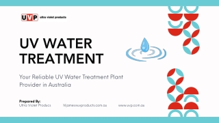 Uv Water Treatment
