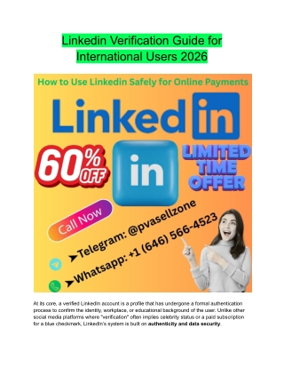 Linkedin Verification Guide for International Users 2026