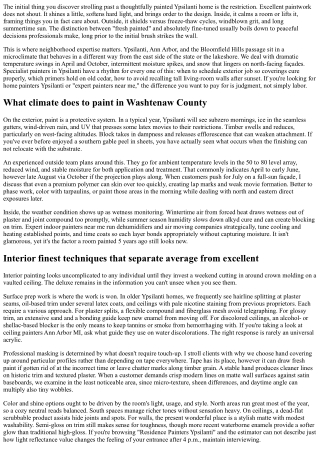 Professional Painters in Ypsilanti: Interior vs. Outside Finest Practices