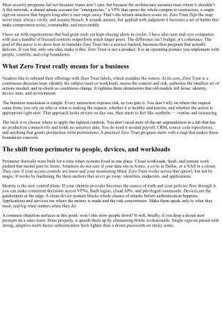 Zero Trust Made Simple: Business Cybersecurity Services That Deliver