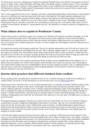 Expert Painters in Ypsilanti: Interior vs. Exterior Best Practices