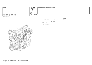 McCormick G-Max (2008- ) - RP72 - 115 Tractor Parts Catalogue Manual Instant Download