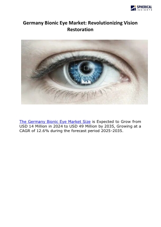 Germany Bionic Eye Market 1