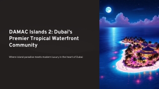 Damac Islands 2 by DAMAC Properties – Luxury Waterfront Living in Dubai