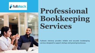Reliable Bookkeeping Services for Growing Businesses Today
