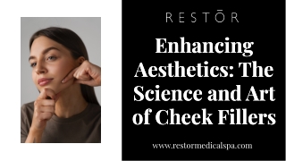 Enhancing Aesthetics The Science and Art of Cheek Fillers