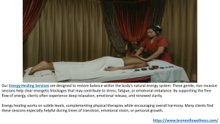 Experience Healing with Holistic Healing Services at Bronxville Wellness.PPTX