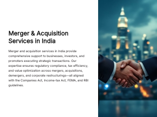 Merger-and-Acquisition-Services-in-India