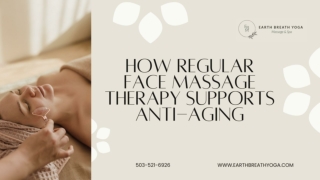 How Regular Face Massage Therapy Supports Anti-Aging