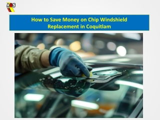 How to Save Money on Chip Windshield Replacement in Coquitlam