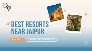 Best Resorts Near Jaipur for Comfort, Luxury, and Premium Stays