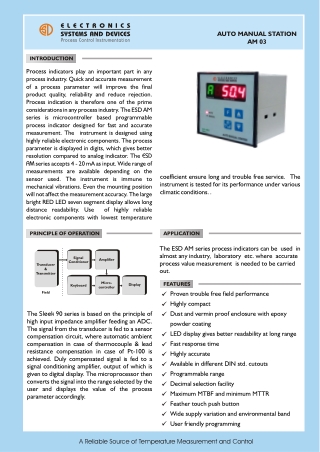 ESD-Auto-Manual-Station