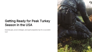 Turkey Hunting Gear Essentials – Top Equipment & Decoys