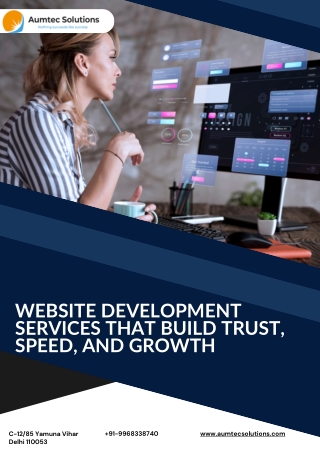 Website Development Services for Modern Businesses