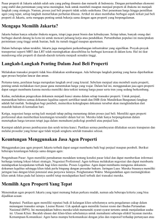 Segera Hubungi Kami Jika Anda Ingin Menjual Atau Membeli Property!