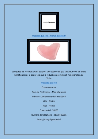 massage gua sha