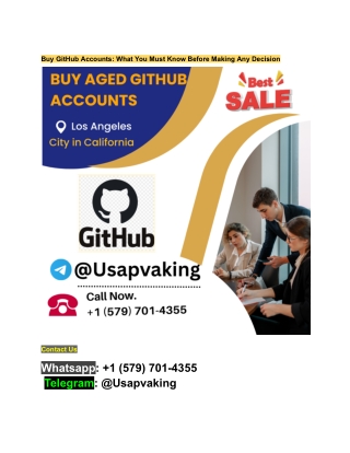 How “Old GitHub Accounts” Are Being Sold Online