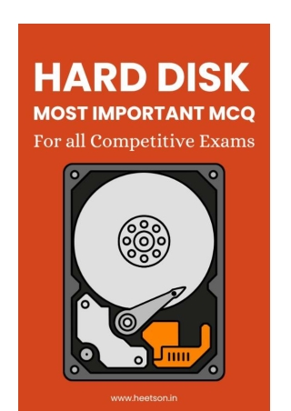 Hard Disk MCQ