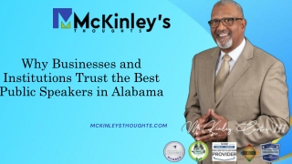 Why Businesses and Institutions Trust the Best Public Speakers in Alabama
