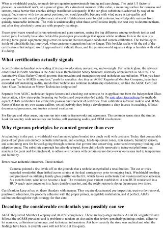 How to Verify Auto Glass Replacement Certifications